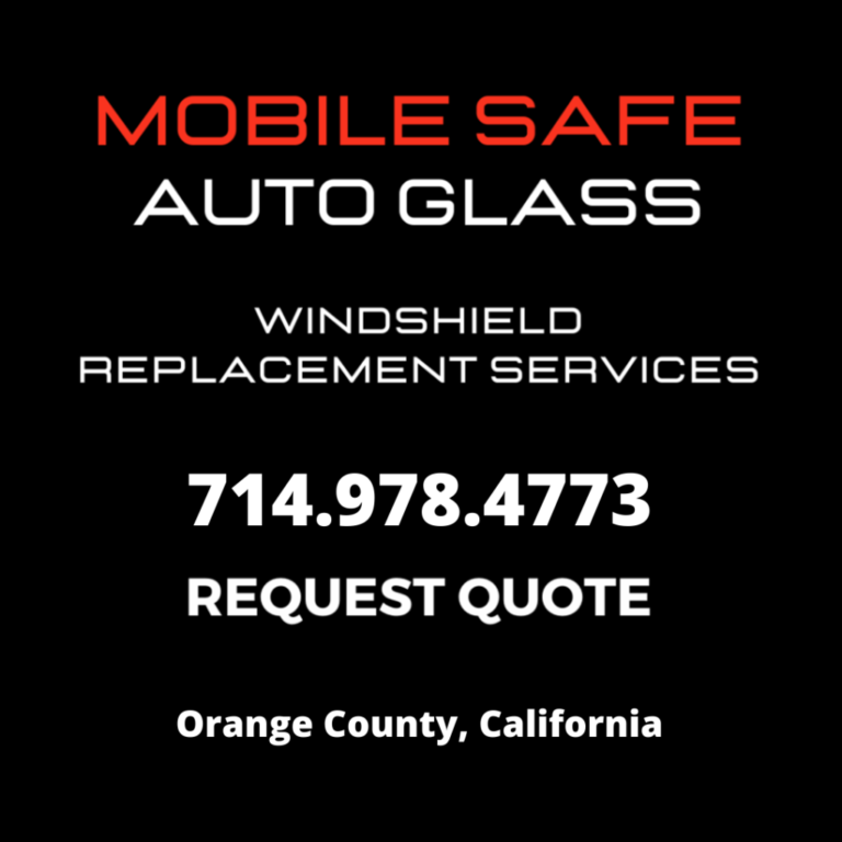 auto glass replacement orange county